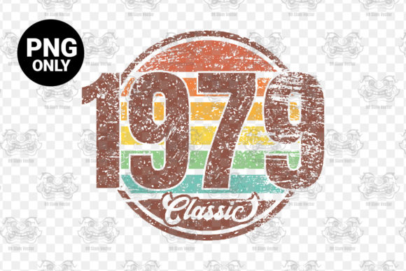 Download Classic 1979 Birthday Sublimation Png - 1979 Collection